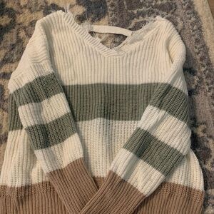 Off the shoulder sweater